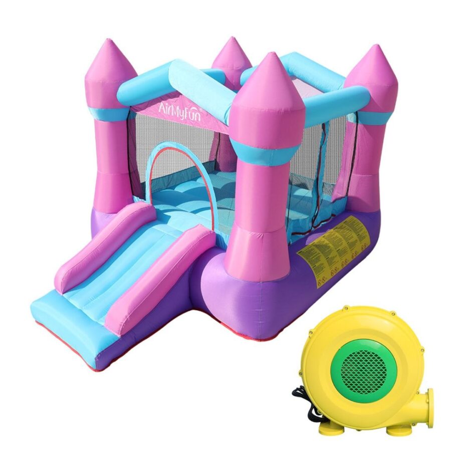 ⁦מתנפח הטירה הורודה 82011B מבית DOCTOR DOLPHIN⁩ – תמונה ⁦7⁩