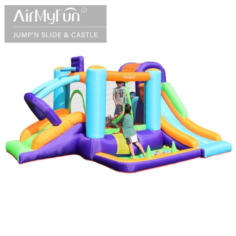 ⁦מתנפח עם שתי מגלשות D82003 Air My Fun⁩ – תמונה ⁦2⁩